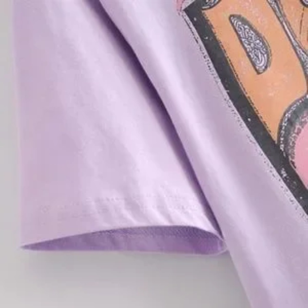 SOLD OUT Lilac The Doors Rock Band Music Graphic Tee - Picture 4 of 7